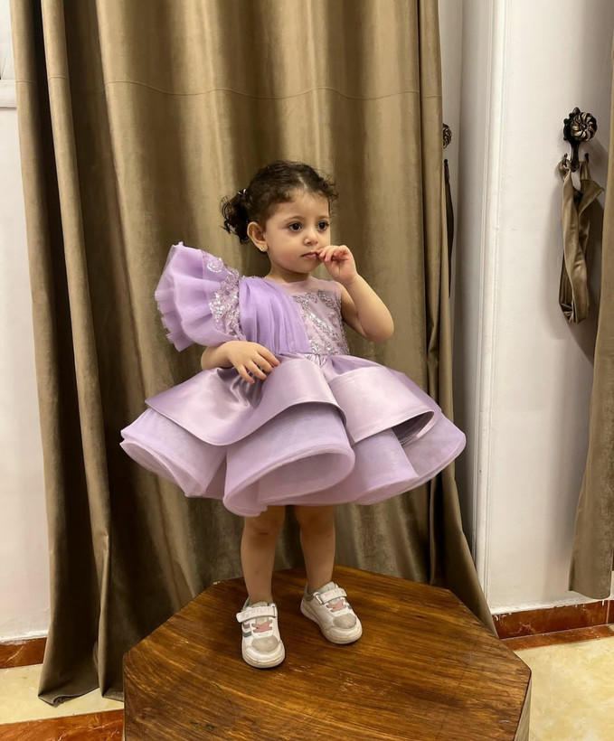 لباس مجلسی دخترانه کد 223