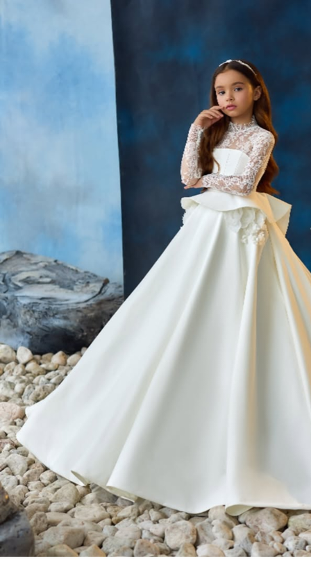 لباس مجلسی دخترانه کد ۹۰۴