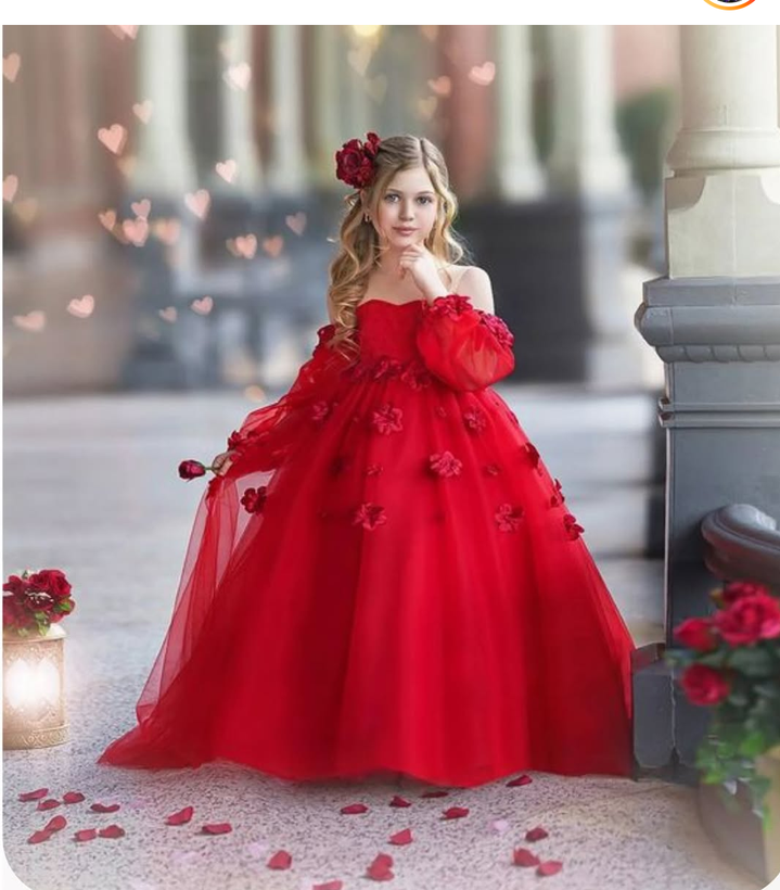لباس مجلسی دخترانه کد ۷۰۱