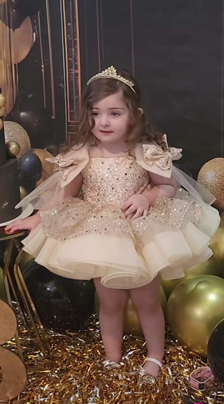 لباس مجلسی دخترانه کد 528