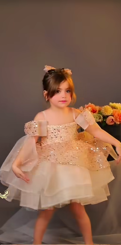 لباس مجلسی دخترانه کد 442