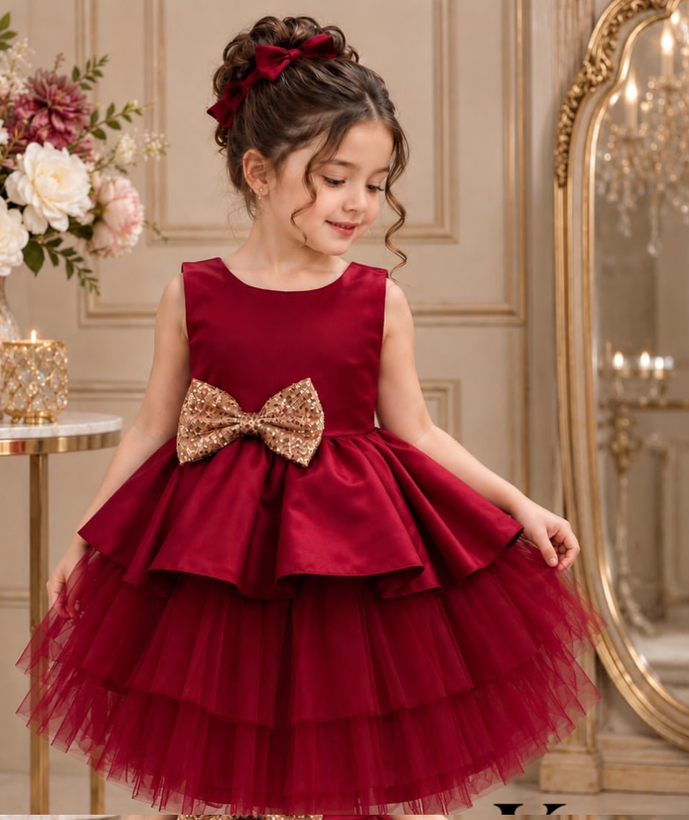 لباس مجلسی دخترانه کد ۶۷